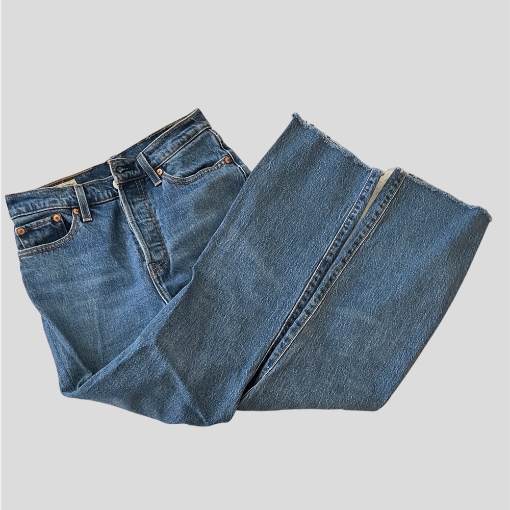 levi's wedgie fit straight women's jeans high rise high waisted blue denim